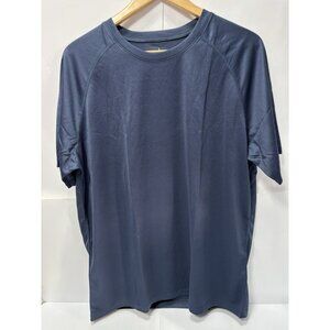 Athletic T-Shirt Short Sleeve Sweat-Wicking Workout Shirt Large -New